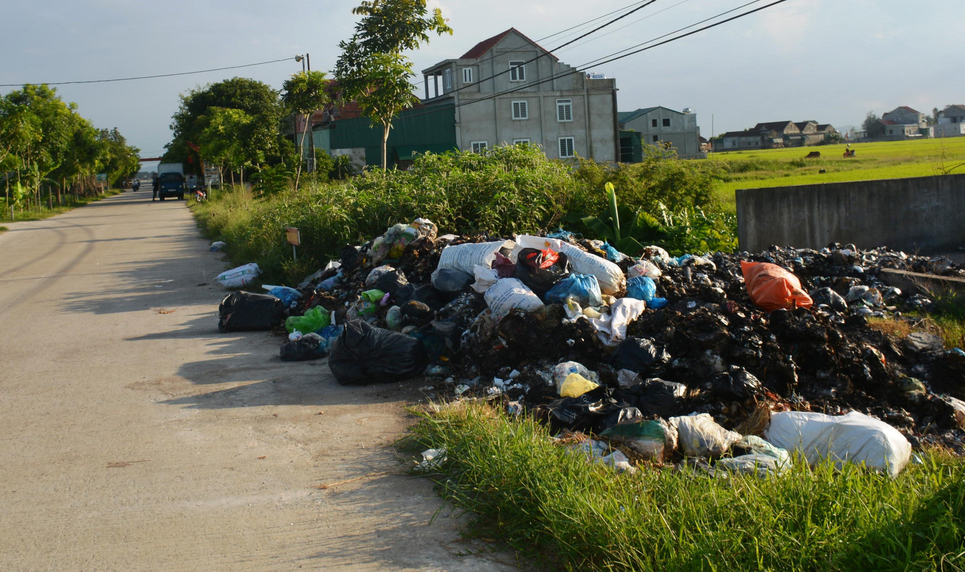 Bất cập trong xử lý rác sinh hoạt tại vùng nông thôn 